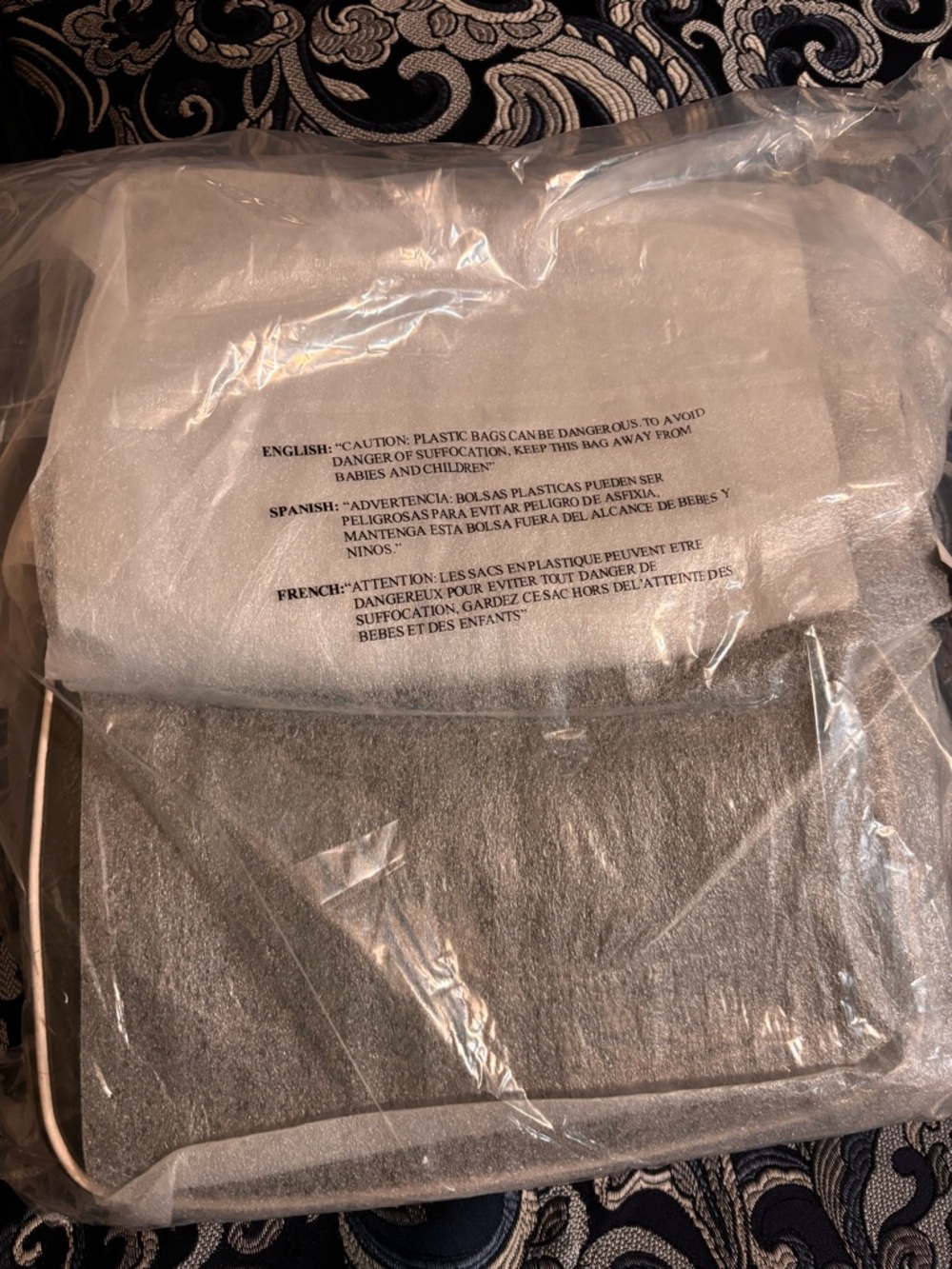 kate spade Olive Green Emma Medium Shoulder Bag with Striped Strap - Picture 9 of 9